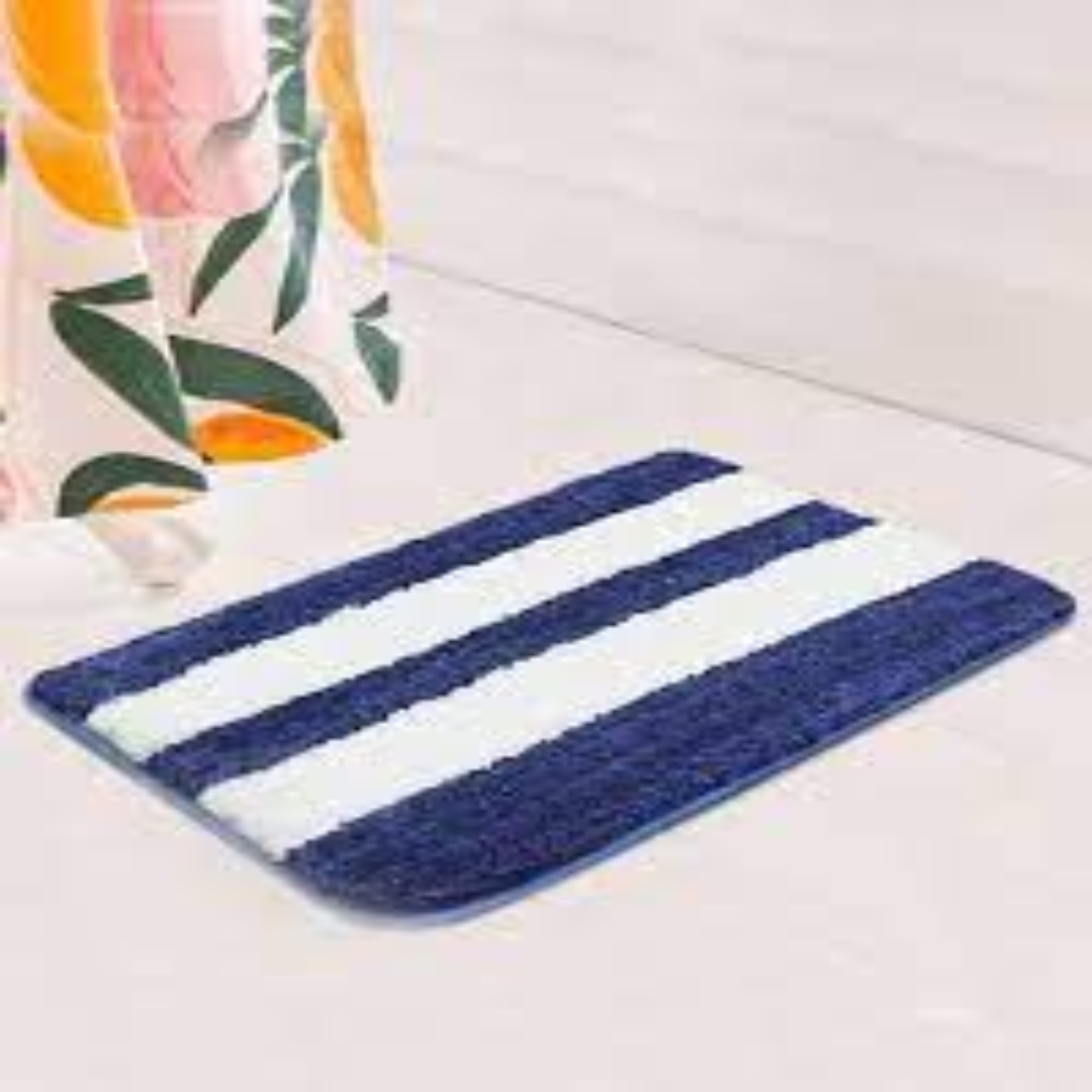 Bath Mats Offering Quick Drying and Secure Footing